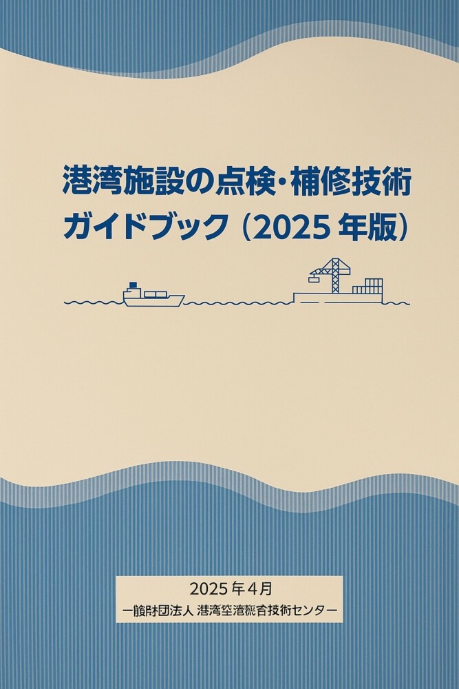 港湾施設の点検・補修技術ガイドブック（2025年版）』掲載のお知らせ